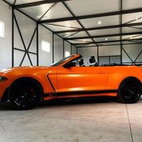 059 Ford Mustang GT помаранчовий кабріо