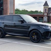 374  Range Rover Sport SVR черный джип