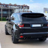 374  Range Rover Sport SVR черный джип