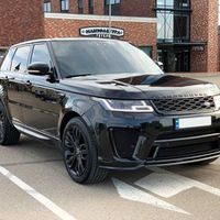 374  Range Rover Sport SVR черный джип