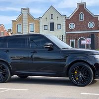 374  Range Rover Sport SVR черный джип