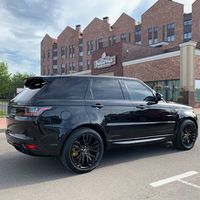 374  Range Rover Sport SVR черный джип