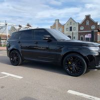 374  Range Rover Sport SVR черный джип