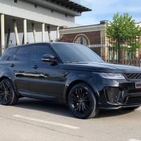 374  Range Rover Sport SVR черный джип