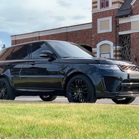 374  Range Rover Sport SVR черный джип