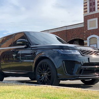 374  Range Rover Sport SVR черный джип