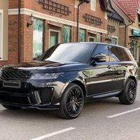 374  Range Rover Sport SVR черный джип