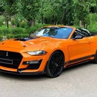 059 Ford Mustang GT помаранчовий кабріо