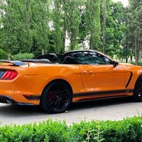 059 Ford Mustang GT помаранчовий кабріо