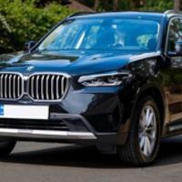 036 BMW X3 чорний позашляховик на прокат