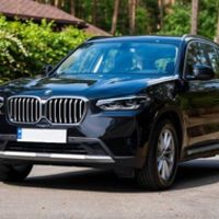 036 BMW X3 чорний позашляховик на прокат