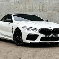 143 Прокат кабриолета BMW M8 белая