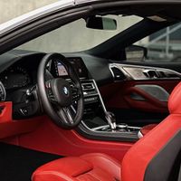 143 Прокат кабриолета BMW M8 белая